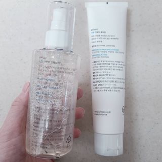 화이트리 비움 약산성 클렌징젤 ,마일드 필링젤 세트 — 5점을 준 리뷰어가 2021년 2월 올린 사용 사진