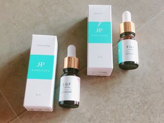 랑팡 EGF+FGF 10ppm 리포좀 앰플 원액 10ml — 5점을 준 리뷰어가 2021년 11월 올린 사용 사진