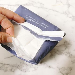블루블루 유기농 순면 커버 생리대 — 5점을 준 리뷰어가 2021년 1월 올린 사용 사진