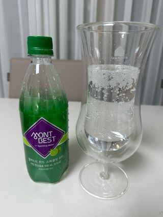 몽베스트 Montbest with Sparkling water Lime20병 — 5점을 준 리뷰어가 2023년 1월 올린 사용 사진