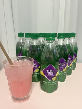 몽베스트 Montbest with Sparkling water Lemon OR Lime 20병(랜덤) — 5점을 준 리뷰어가 2022년 10월 올린 사용 사진