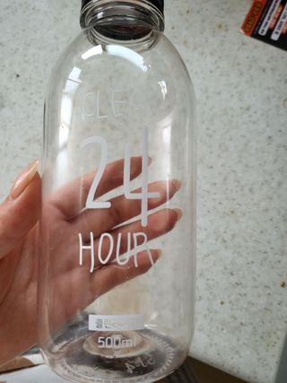 클린24시간 1BOX(5포) + 전용보틀(500ml) — 5점을 준 리뷰어가 2023년 7월 올린 사용 사진