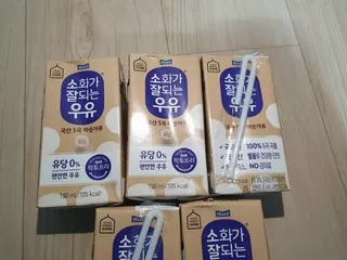 소화가 잘되는 우유 국산 5곡 미숫가루 — 5점을 준 리뷰어가 2021년 9월 올린 사용 사진