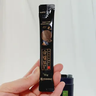 프리마인 자체 기업부설 연구소에서 찾아낸 건강한 수면의 비밀.  슬립토 플러스 30포 — 5점을 준 리뷰어가 2022년 9월 올린 사용 사진