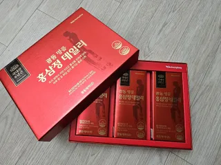 광동생활건강 광동 명품 홍삼정데일리 10mL x 30포 — 5점을 준 리뷰어가 2023년 4월 올린 사용 사진