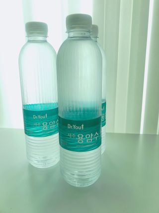 닥터유 제주용암수 닥터유 용암수 — 5점을 준 리뷰어가 2021년 8월 올린 사용 사진
