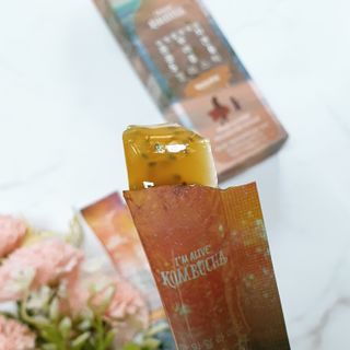 엘리샤코이 아임얼라이브 콤부차 콜라겐 506 스틱젤리 패션프루트 — 5점을 준 리뷰어가 2021년 9월 올린 사용 사진