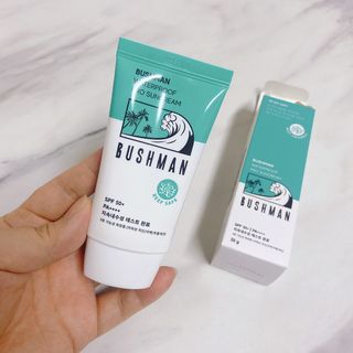 부쉬맨 워터프루프 프로 선크림 50g SPF50+ PA++++ — 4점을 준 리뷰어가 2023년 4월 올린 사용 사진