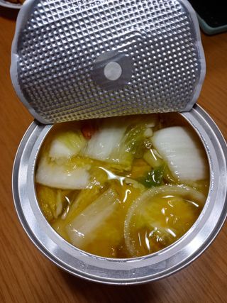 셰프애찬 단호박 백김치 1kg — 5점을 준 리뷰어가 2022년 10월 올린 사용 사진