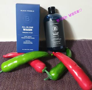 블랙페블 올인원 워시 쿨 웨이브 500ml — 5점을 준 리뷰어가 2021년 4월 올린 사용 사진