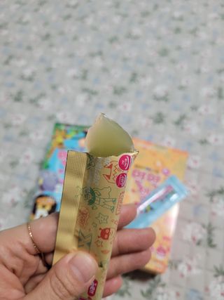 다나음 셀렌에 빠진 아연면역젤리 열대과일맛+사과맛 — 5점을 준 리뷰어가 2021년 3월 올린 사용 사진