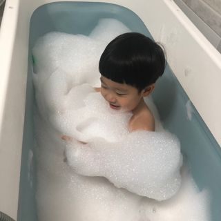 버블데이 배쓰밤 거품입욕제 버블바 6종 — 5점을 준 리뷰어가 2021년 8월 올린 사용 사진