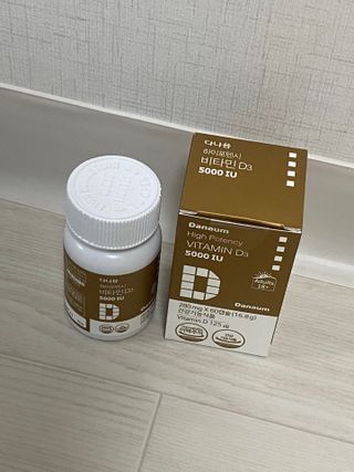 (NEW)다나음 하이포텐시 비타민D3 5000IU(60정/2개월분) — 5점을 준 리뷰어가 2023년 2월 올린 사용 사진
