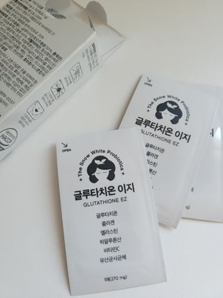 메디포스트 모비타 글루타치온 이지 필름형 30매 — 5점을 준 리뷰어가 2023년 1월 올린 사용 사진