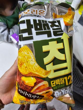 맛있게 채우는 단백질 12g, 닥터유 단백질칩 — 5점을 준 리뷰어가 2023년 12월 올린 사용 사진