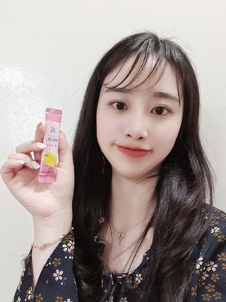 비타앤C 레몬맛, 망고맛 — 5점을 준 리뷰어가 2021년 4월 올린 사용 사진