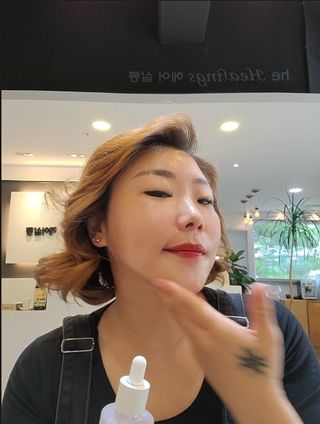 키노닉스 펀더멘탈 앰플 부스터 — 5점을 준 리뷰어가 2021년 10월 올린 사용 사진