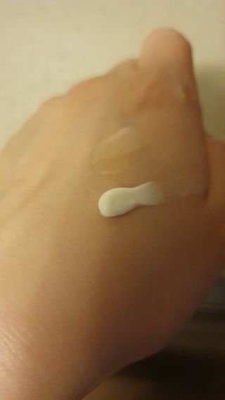 mom e 맘이 내추럴 베이비 케어 크림+바디오일 — 5점을 준 리뷰어가 2021년 1월 올린 사용 사진