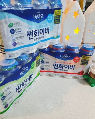 LIVE 매일바이오 썬화이버 드링킹 요거트 — 5점을 준 리뷰어가 2022년 8월 올린 사용 사진