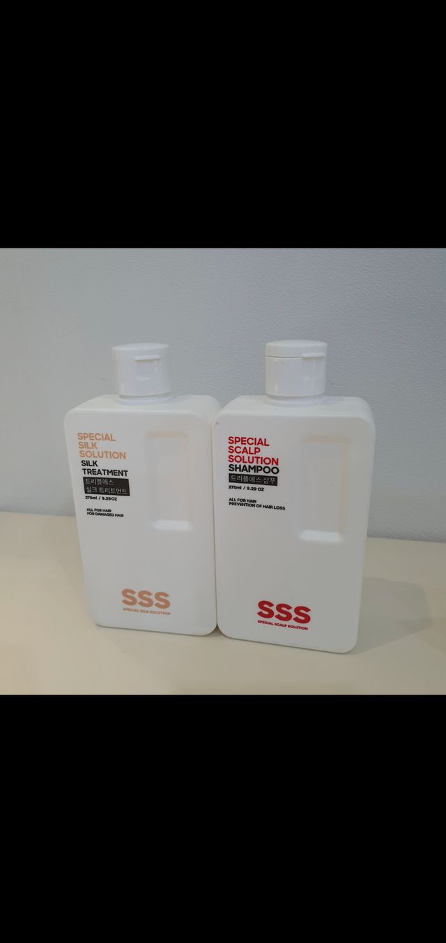 트리플에스 탈모 샴푸 275ml + 실크 트리트먼트 275ml 리뷰 사진