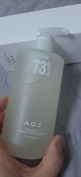 에일리언오더즈 센티드 핸드 앤 바디 워시 290ml (3종 택1) — 5점을 준 리뷰어가 2023년 8월 올린 사용 사진