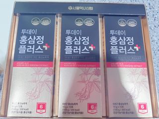 서울약사신협_투데이홍삼정플러스스틱_10g x 30포 — 4.5점을 준 리뷰어가 2021년 6월 올린 사용 사진