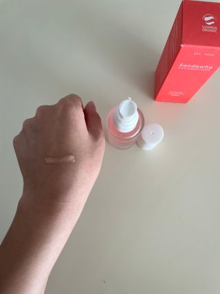산다화 더블 이펙트 안티 링클 세럼 50ml — 5점을 준 리뷰어가 2022년 12월 올린 사용 사진
