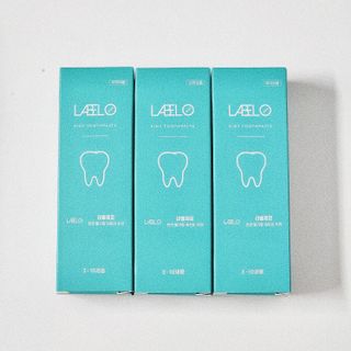 치과에서 쓰는 치약 _ 라벨제로 저불소 꼬마, 키즈, 유아, 베이비, 주니어 안전한 어린이치약 — 5점을 준 리뷰어가 2022년 12월 올린 사용 사진