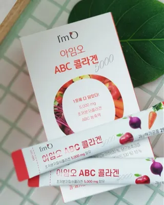 아임오 ABC 콜라겐 젤리 14포 — 4.5점을 준 리뷰어가 2022년 2월 올린 사용 사진