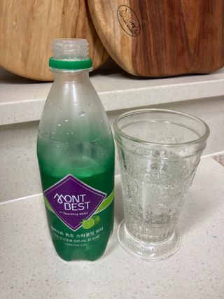 몽베스트 Montbest with Sparkling water Lime20병 — 5점을 준 리뷰어가 2022년 7월 올린 사용 사진