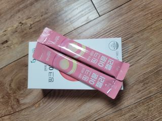 [인디닥터] 면역 생생 핑크 이뮨 젤리 — 5점을 준 리뷰어가 2022년 4월 올린 사용 사진