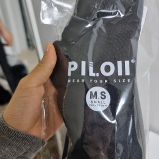 [사이즈가 있는 양말 필로이] 남/여 골지 발목 양말 4족 세트 남【S, M, L, XL】여【S, M, L】_컬러 랜덤 — 5점을 준 리뷰어가 2022년 6월 올린 사용 사진