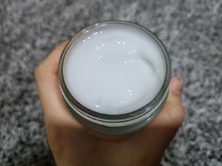 김정문알로에 큐어 큐어 알로에 리프레쉬 젤리 세럼, 큐어 알로에 하이드로 젤리 크림 — 5점을 준 리뷰어가 2021년 3월 올린 사용 사진