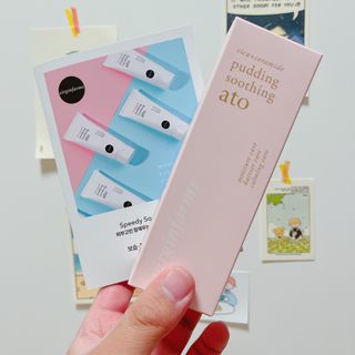 냉장고에 넣어요, 붉은 트러블 피부 다음날 진정되요 [버진팜스 푸딩수딩아토] — 5점을 준 리뷰어가 2021년 9월 올린 사용 사진