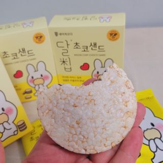 네이처오다 달칩 초코샌드 — 5점을 준 리뷰어가 2021년 1월 올린 사용 사진