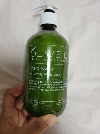 올리브 오일 스킨케어 컴퍼니 [OOSC] 촉촉 깨끗 내추럴리 너리시드 핸드워시 500ml — 4.5점을 준 리뷰어가 2021년 4월 올린 사용 사진