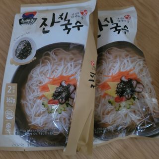 [한면원] 잔치국수 2인분 — 3점을 준 리뷰어가 2022년 7월 올린 사용 사진