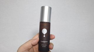 아미퓨어 바르는 아미노산, 미백+탄력+보습을 한 번에 올인원 세럼 — 4점을 준 리뷰어가 2022년 1월 올린 사용 사진
