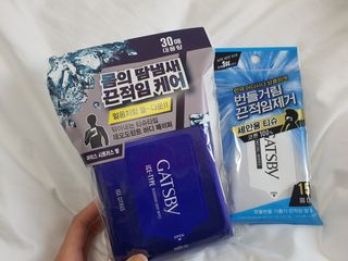 [갸스비] 땀, 유분의 불쾌함을 한 장으로 싹싹 훼이셜 페이퍼 15매 , 바디 페이퍼 30매 2종구성 — 5점을 준 리뷰어가 2021년 5월 올린 사용 사진
