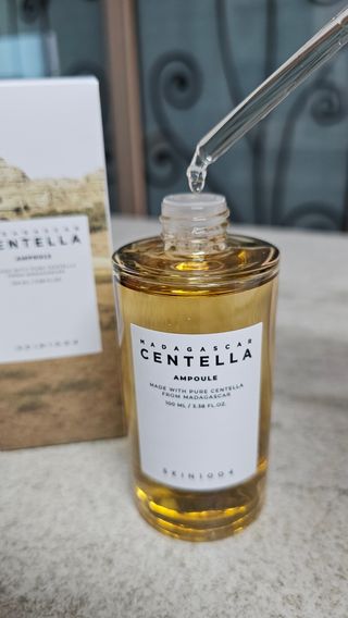 [스킨1004] 마다가스카르 센텔라 앰플 100ml — 5점을 준 리뷰어가 2024년 5월 올린 사용 사진