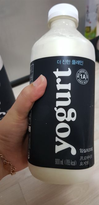 숲골 임실치즈마을 프로바이오 요거트 900ml — 5점을 준 리뷰어가 2021년 8월 올린 사용 사진