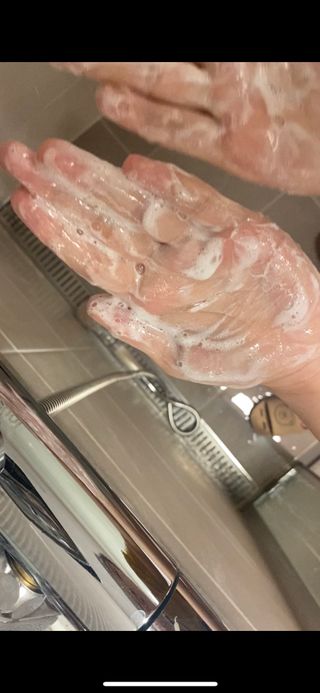 닥터시드 티트리 앤 라임 비건 지성케어 쿨 탈모 샴푸 (1000ml) — 5점을 준 리뷰어가 2023년 12월 올린 사용 사진