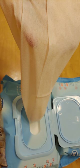 햅스 세균없는 주방 대형 2팩, HAPS sanitizer wipe — 4.5점을 준 리뷰어가 2022년 2월 올린 사용 사진