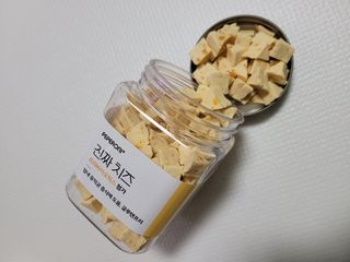 페페로니 진짜 프리바이오틱스 치즈+치즈고구마 180g+180g — 5점을 준 리뷰어가 2021년 7월 올린 사용 사진