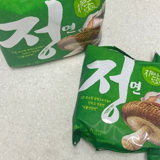 [풀무원] 자연은맛있다 정면, 백면, 홍면  세트 — 5점을 준 리뷰어가 2021년 4월 올린 사용 사진