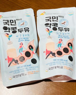 국민바이오 약콩두유 — 5점을 준 리뷰어가 2022년 6월 올린 사용 사진