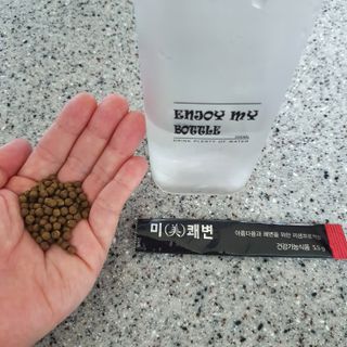 새롬바이오 리생 [미쾌변] 차전자피 식이섬유 건강기능식품 3팩 — 5점을 준 리뷰어가 2021년 6월 올린 사용 사진