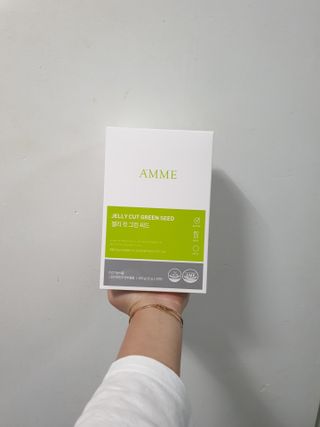 아므_이너뷰티 아므 젤리 컷 그린 씨드 10개입 — 5점을 준 리뷰어가 2021년 3월 올린 사용 사진