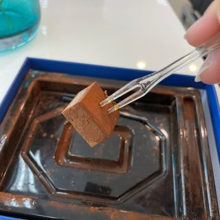 연말/새해선물 요즘 트렌드 오트밀크 생초콜릿 호불호 없는 카카올라 Bast 밀크생초콜릿 — 5점을 준 리뷰어가 2021년 10월 올린 사용 사진