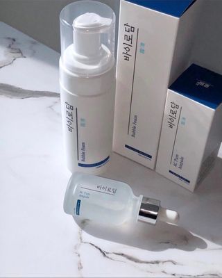 [바이로담] 저자극 약산성버블 폼 폼클렌징 150ml — 5점을 준 리뷰어가 2021년 3월 올린 사용 사진